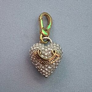 Juicy Couture Pave Heart Charm